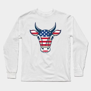 American cow Long Sleeve T-Shirt